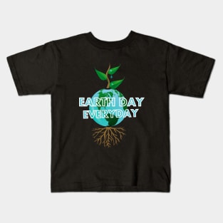 Earth day everyday Kids T-Shirt